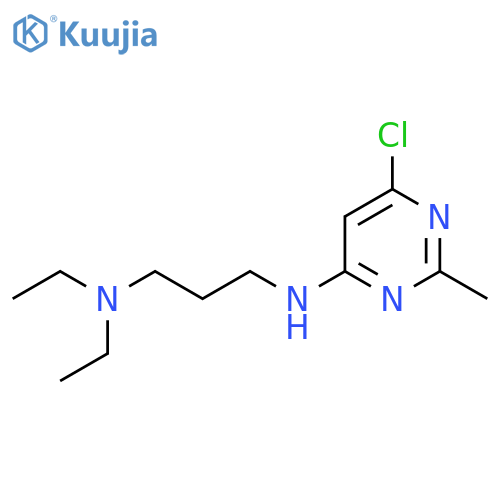 N1-(6-Chloro-2-methylpyrimidin-4-yl)-N3,N3-diethylpropane-1,3-diamine structure