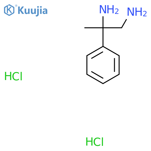 2-Phenylpropane-1,2-diamine dihydrochloride structure