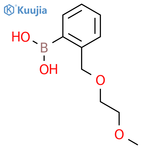 2-(2-methoxyethoxy)methylphenylboronic acid structure