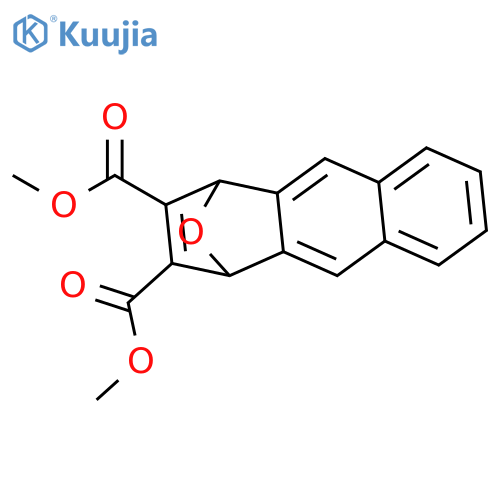 dimethyl 1,4-dihydro-1,4-epoxyanthracene-2,3-dicarboxylate structure