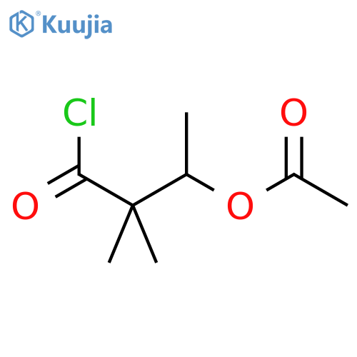 3-Acetoxy-2,2-dimethylbutyryl Chloride structure
