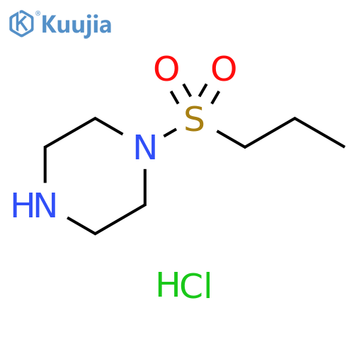1-(Propylsulfonyl)piperazine HCl structure