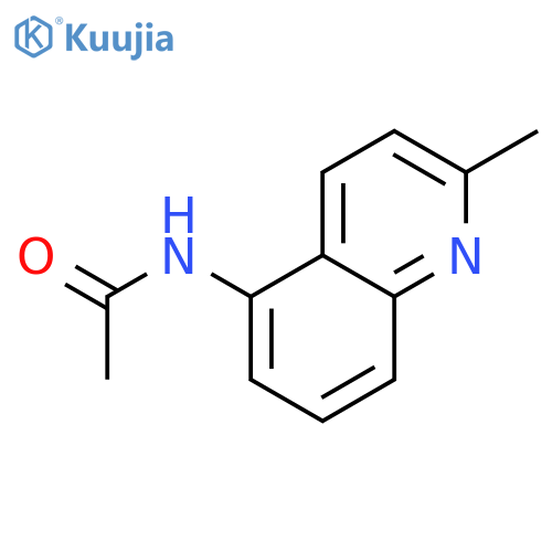 N-(2-methylquinolin-5-yl)acetamide structure