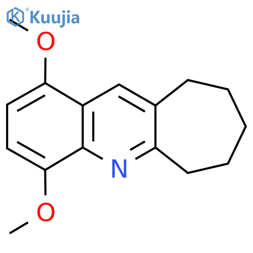 1,4-Dimethoxy-7,8,9,10-tetrahydro-6H-cyclohepta[b]quinoline structure