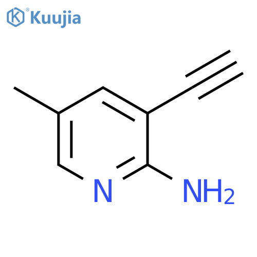 3-ethynyl-5-methyl-2-Pyridinamine structure