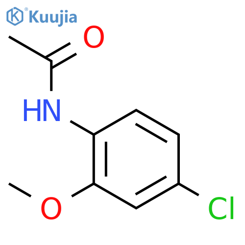N-(4-Chloro-2-methoxyphenyl)acetamide structure