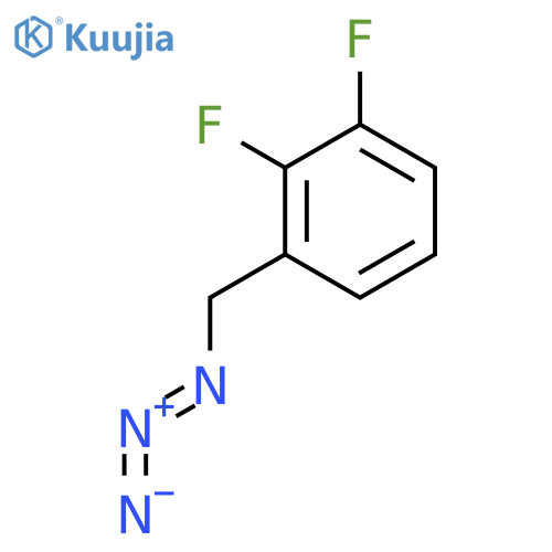 1-(azidomethyl)-2,3-difluorobenzene structure