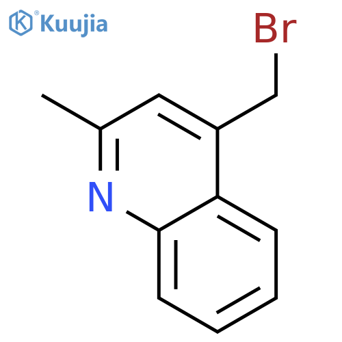 4-(Bromomethyl)-2-methylquinoline structure