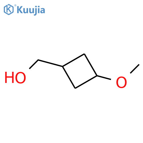 (3-methoxycyclobutyl)methanol structure
