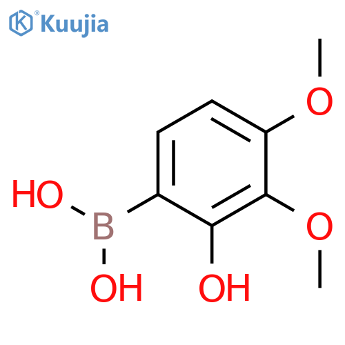 BORONIC ACID, (2-HYDROXY-3,4-DIMETHOXYPHENYL)- structure