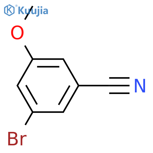 3-Bromo-5-methoxybenzonitrile structure