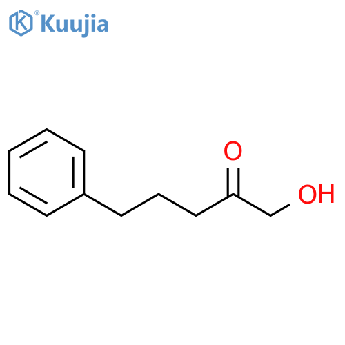 1-hydroxy-5-phenylpentan-2-one structure
