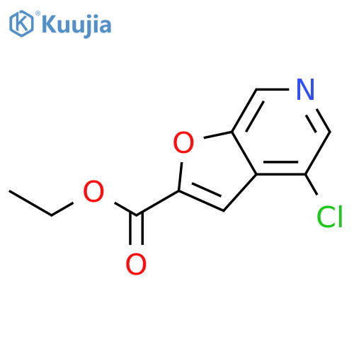 ethyl 4-chlorofuro2,3-cpyridine-2-carboxylate structure