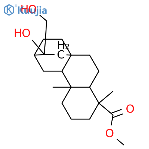 16,17,19-Atisanetriol; (ent-16βOH)-form, 19-Carboxylic acid, Me ester structure