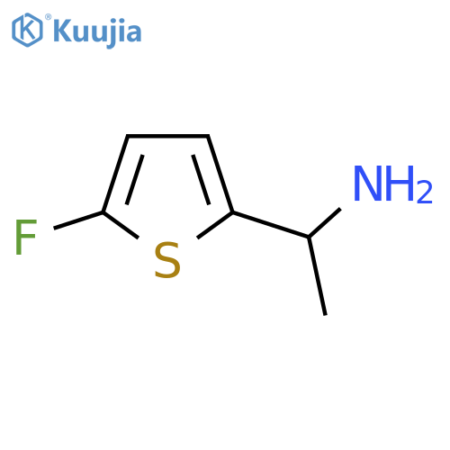 1-(5-Fluorothiophen-2-yl)ethan-1-amine structure