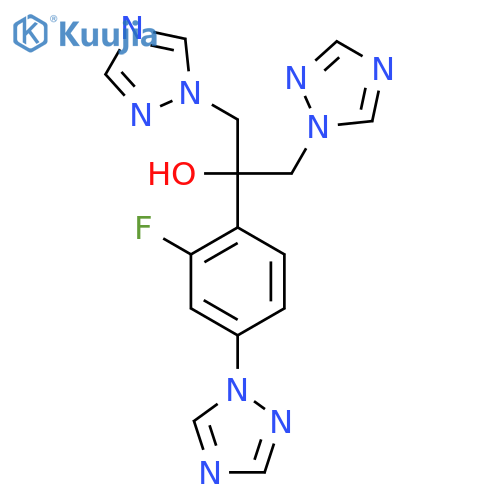 4-Defluoro-4-(1H-1,2,4-triazol-1-yl) Fluconazole structure