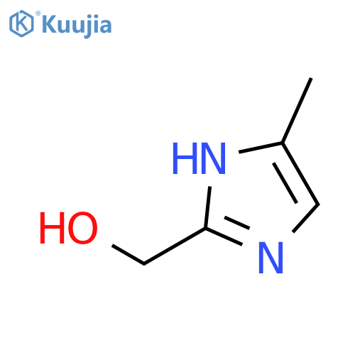 (5-methyl-1H-imidazol-2-yl)methanol structure