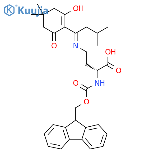 Fmoc-D-Dab(Ivdde)-OH structure