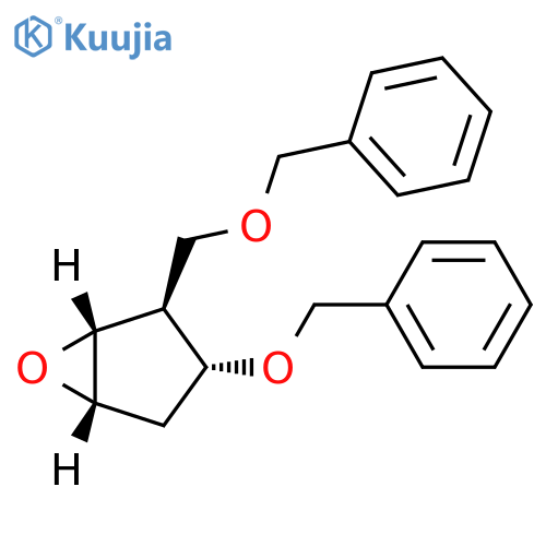 (1R,2S,3R,5S)-3-(Benzyloxy)-2-(benzyloxy)methyl-6-oxabicyclo3.1.0hexane structure