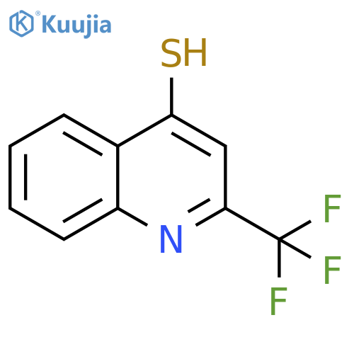 4-Quinolinethiol, 2-(trifluoromethyl)- structure