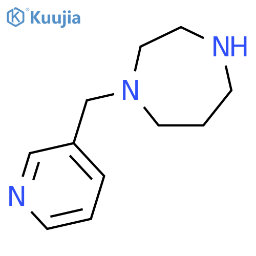 1-(pyridin-3-yl)methyl-1,4-diazepane structure