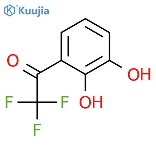 1-(2,3-dihydroxyphenyl)-2,2,2-trifluoroethan-1-one structure