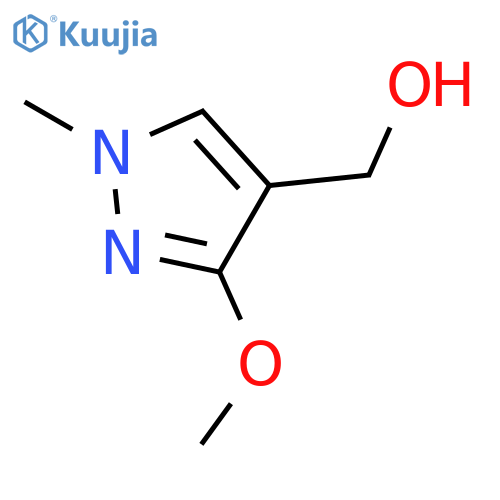 3-methoxy-1-methyl-1H-Pyrazole-4-methanol structure