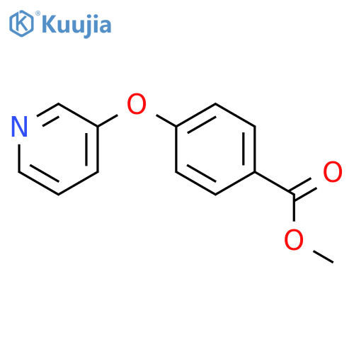 Methyl 4-(pyridin-3-yloxy)benzoate structure