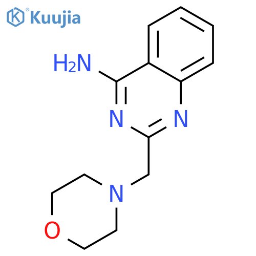 2-[(morpholin-4-yl)methyl]quinazolin-4-amine structure