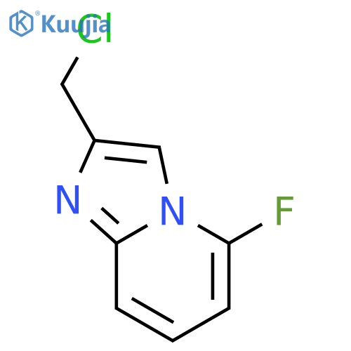 2-(Chloromethyl)-5-fluoroimidazo1,2-apyridine structure