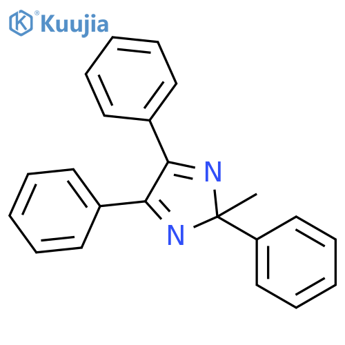 2H-IMIDAZOLE, 2-METHYL-2,4,5-TRIPHENYL- structure