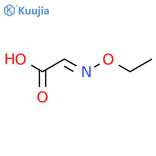 Acetic acid, (ethoxyimino)- structure