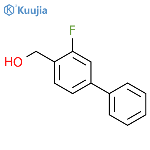 [1,1'-BIPHENYL]-4-METHANOL, 3-FLUORO- structure