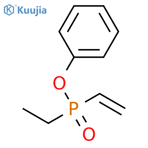 Phosphinic acid, ethenylethyl-, phenyl ester structure