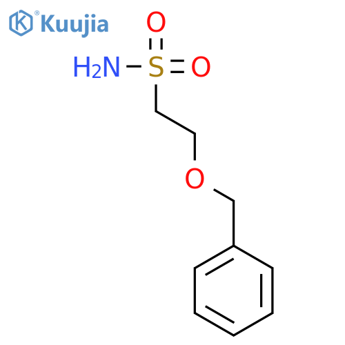 2-(benzyloxy)ethane-1-sulfonamide structure