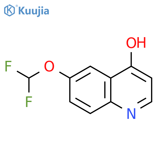6-(Difluoromethoxy)quinolin-4-ol structure