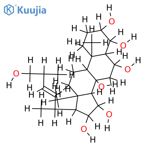 24-Methyl-26,27-bisnor-22-cholestene-3,4,6,8,15,16,25-heptol structure