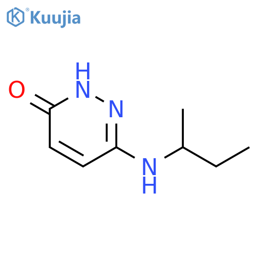 6-(sec-butylamino)pyridazin-3-ol structure