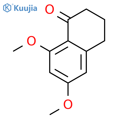 1(2H)-Naphthalenone, 3,4-dihydro-6,8-dimethoxy- structure