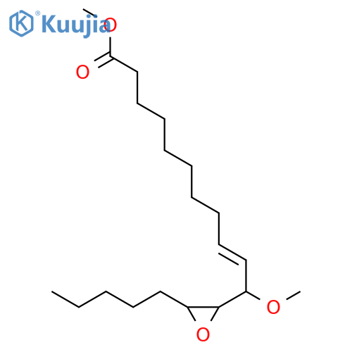 9-Undecenoic acid, 11-methoxy-11-(3-pentyloxiranyl)-, methyl ester structure