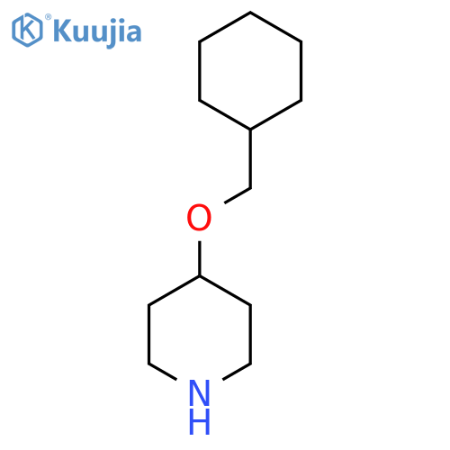 4-(Cyclohexylmethoxy)piperidine structure