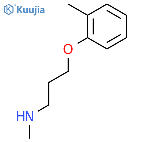 N-Methyl-3-(2-methylphenoxy)-1-propanamine structure