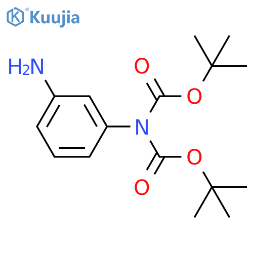 N,N-Di-Tert-Butoxycarbonyl-Benzene-1,3-Diamine structure