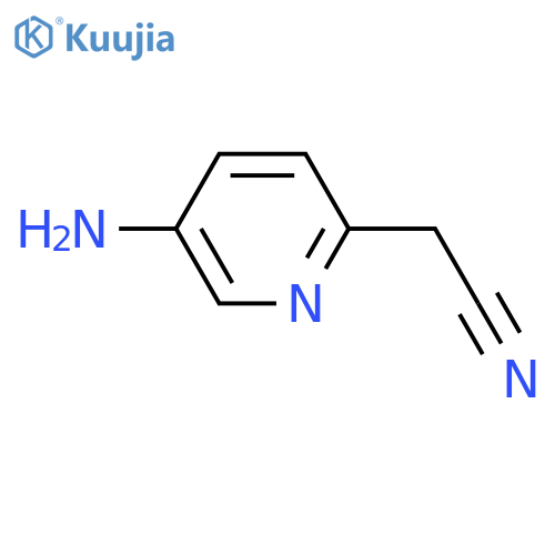 2-(5-Aminopyridin-2-yl)acetonitrile structure