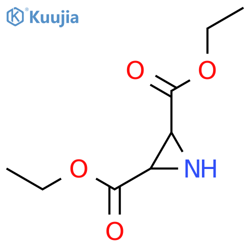 2,3-diethyl aziridine-2,3-dicarboxylate structure