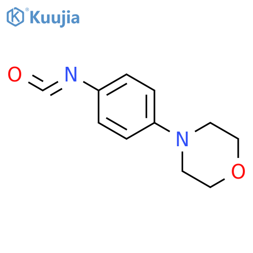 4-(4-isocyanatophenyl)morpholine structure