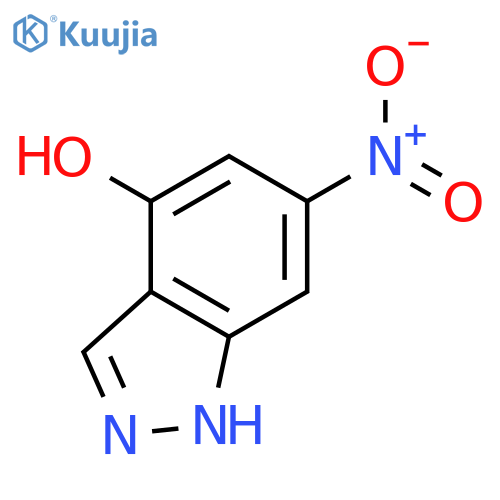 4-Hydroxy-6-nitroindazole structure