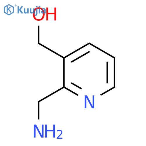 (2-(Aminomethyl)pyridin-3-yl)methanol structure