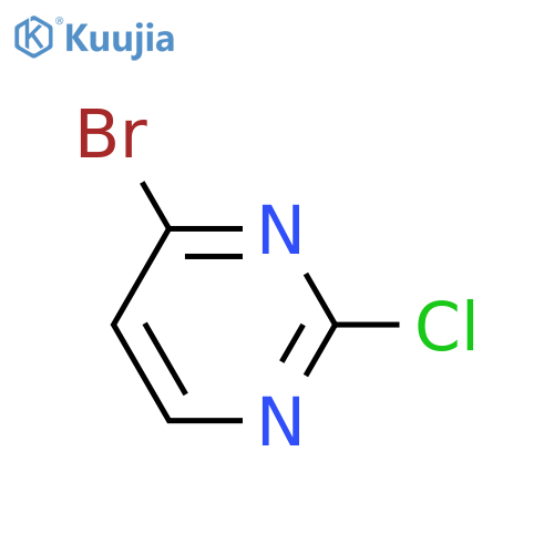 4-Bromo-2-chloropyrimidine structure
