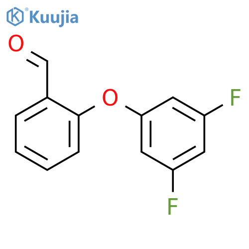 2-(3,5-difluorophenoxy)benzaldehyde structure